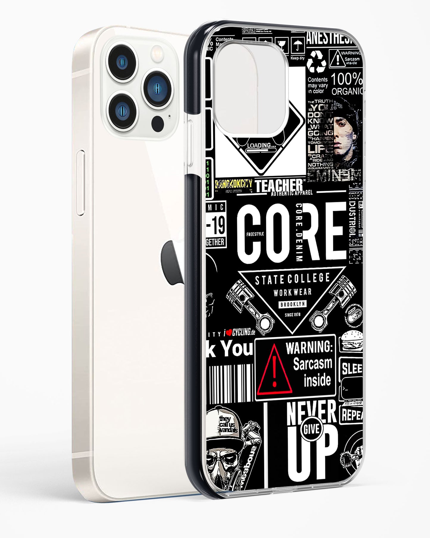 Funky Style Collage Impact Drop Protection Case