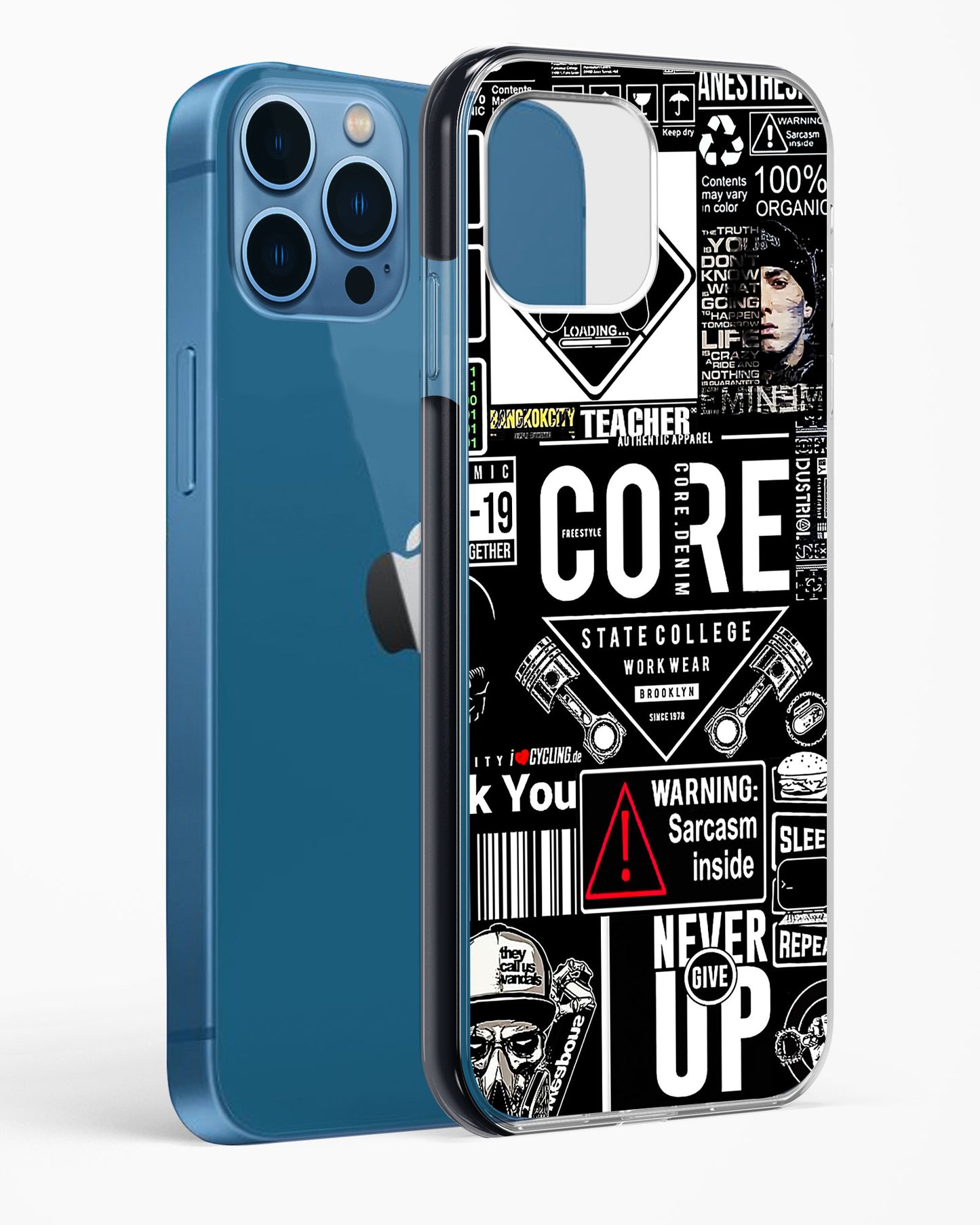 Funky Style Collage Impact Drop Protection Case
