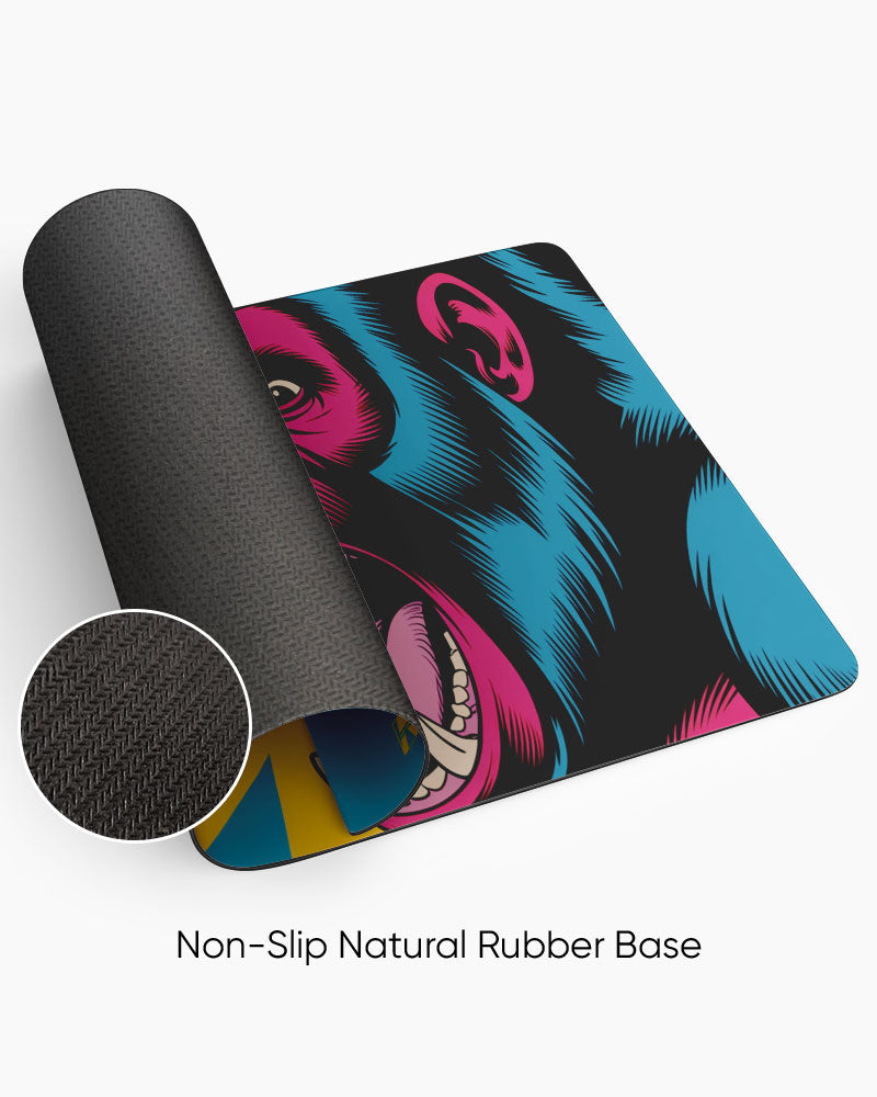 Fury Unleashed Neon Roar Deskmat