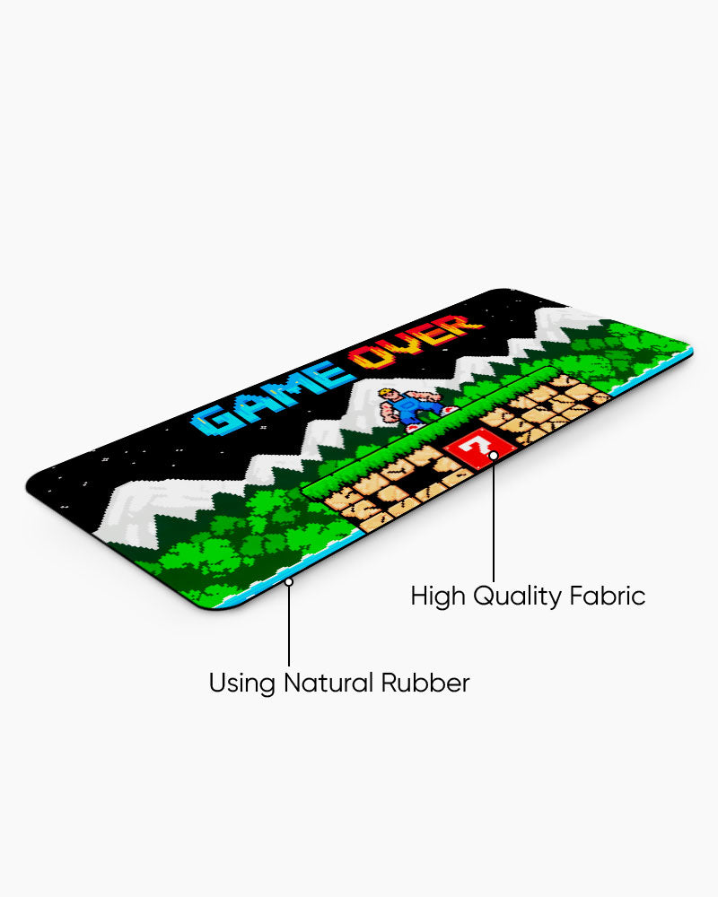 Game Over Pixel Quest Desk Mat