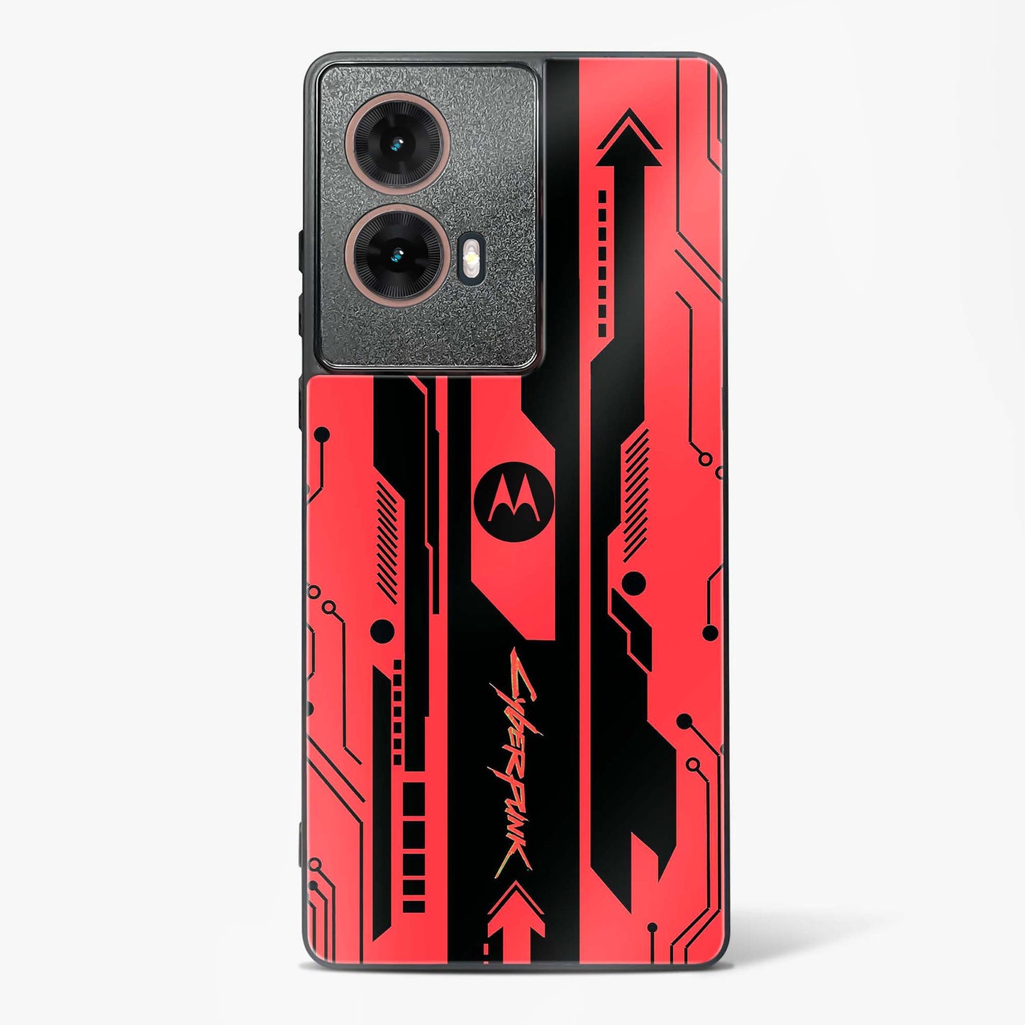 Gaming Abstract Glass Phone Case-Moto G85 5G