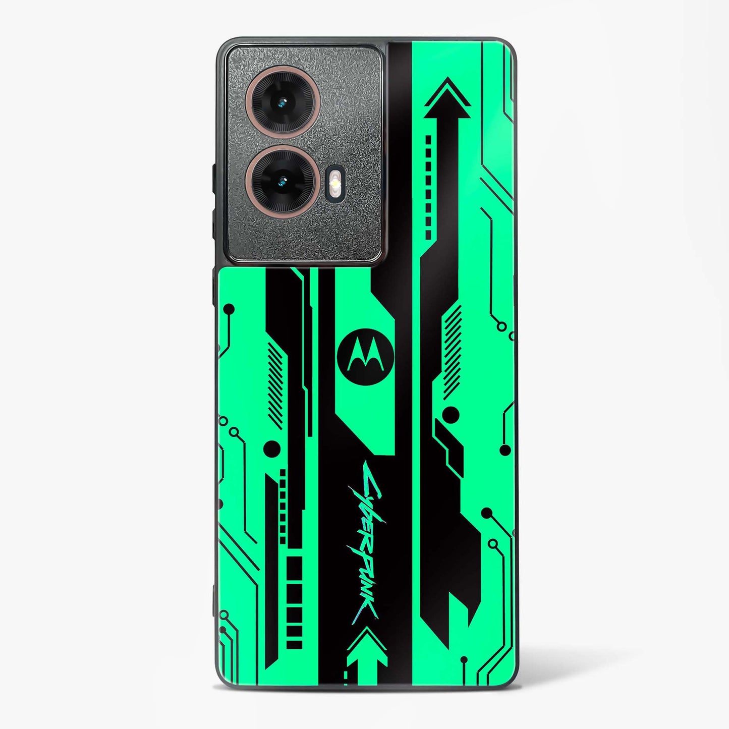 Gaming Abstract Glass Phone Case-Moto G85 5G