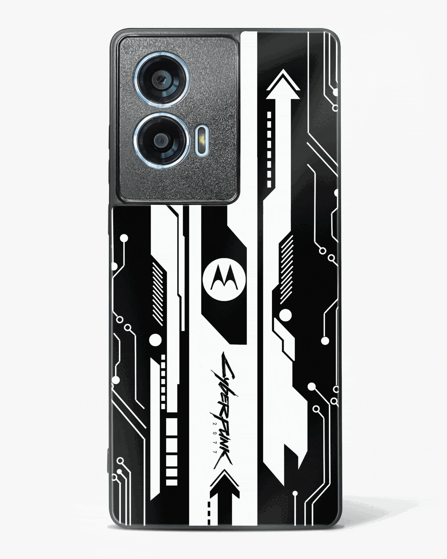 Gaming Abstract Glass Phone Cases-Motorola Edge 50 Fusion