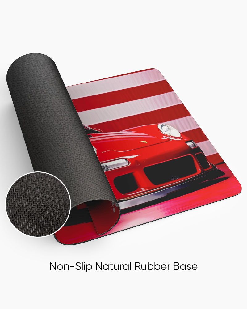 Gold Rush Racer Desk Mat