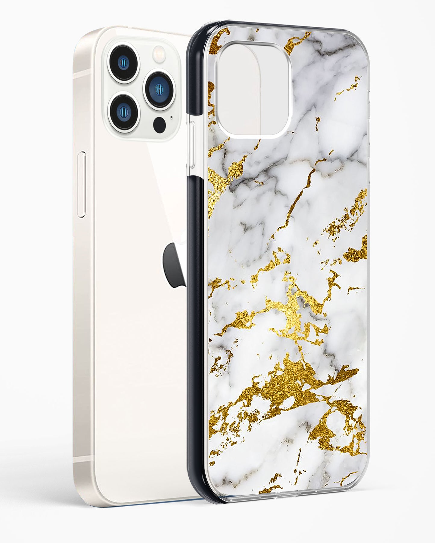 Gold Vein Marble Impact Drop Protection Case