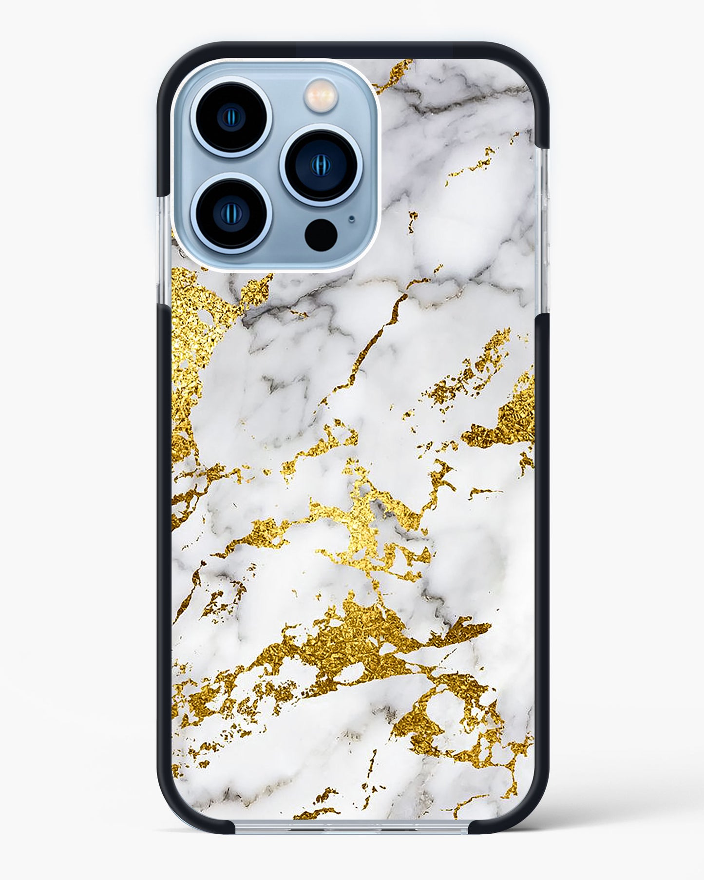 Gold Vein Marble Impact Drop Protection Case