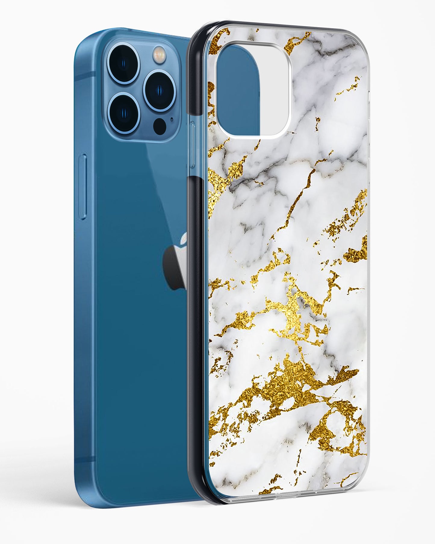 Gold Vein Marble Impact Drop Protection Case