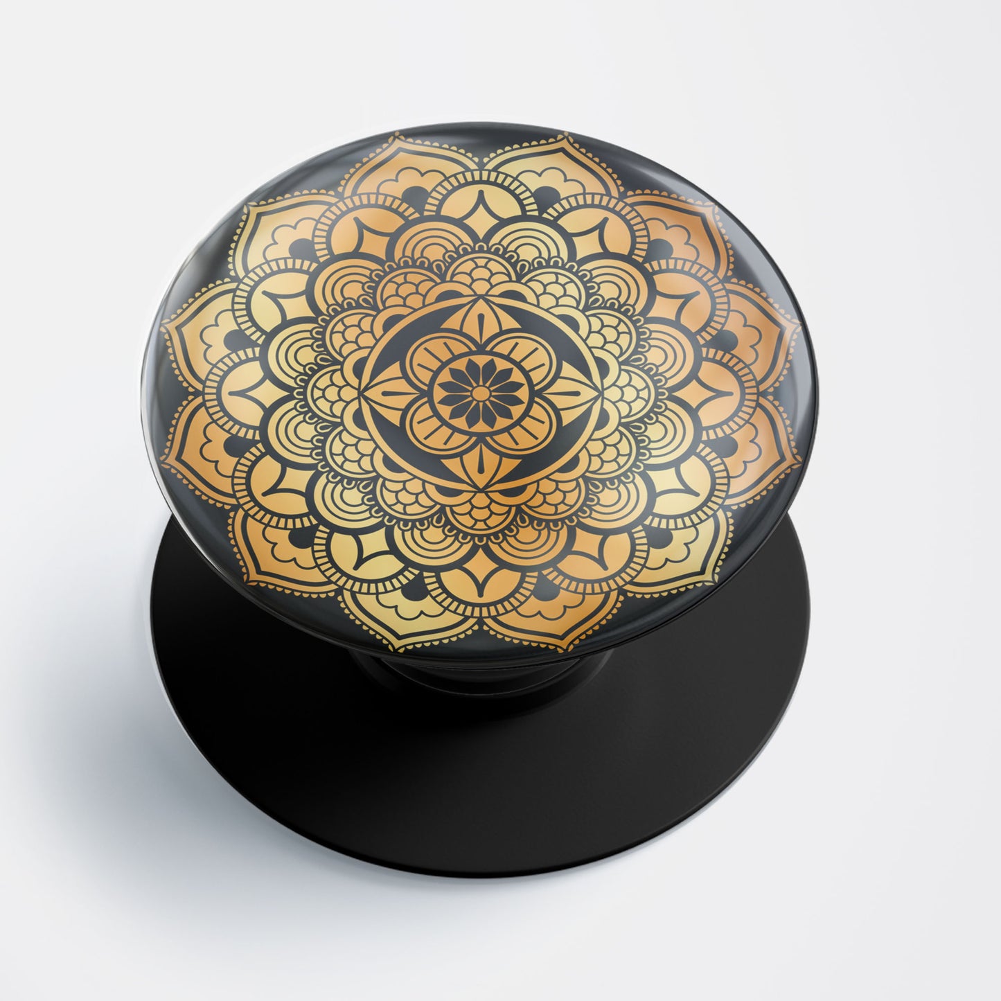 Golden Mandala Gloss Pop Holder