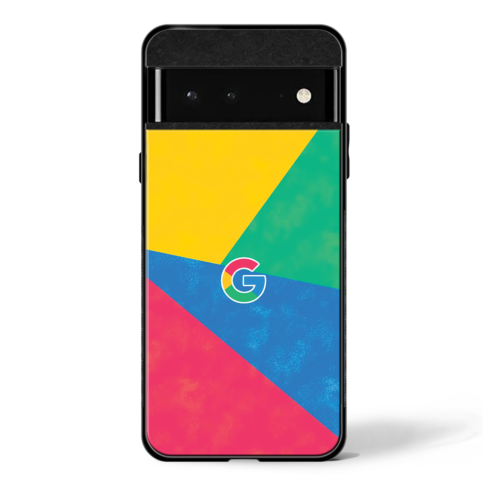 Google-Themed Geometric-Google Pixel Glass Cases