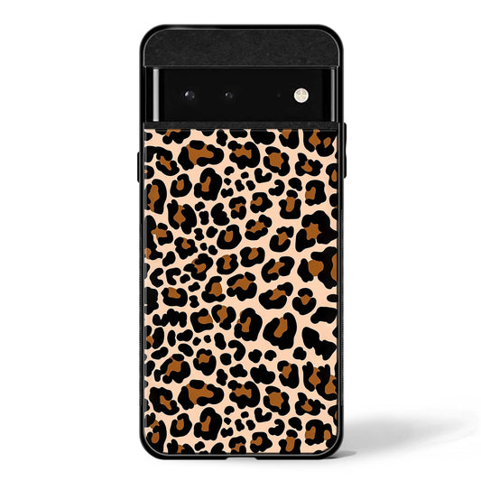 Leopard Wild Dots Google Pixel Glass Phone Case