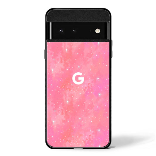 Pink Stardust Google Pixel Glass Phone Case