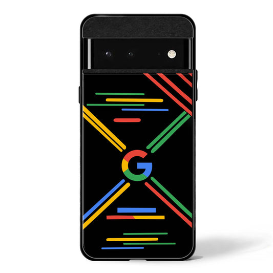 Vibrant Geometric Google Pixel Glass Phone Case