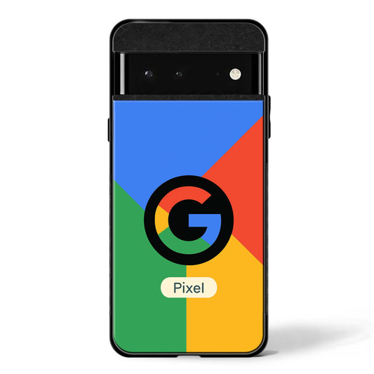 Iconic Multicolor 'G' Google Pixel Glass Phone Case