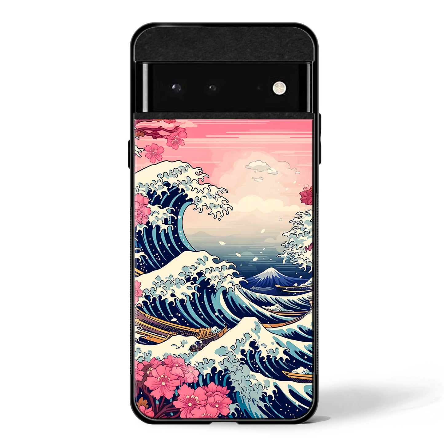 Great Wave off Kanagawa Google Pixel Glass Phone Case