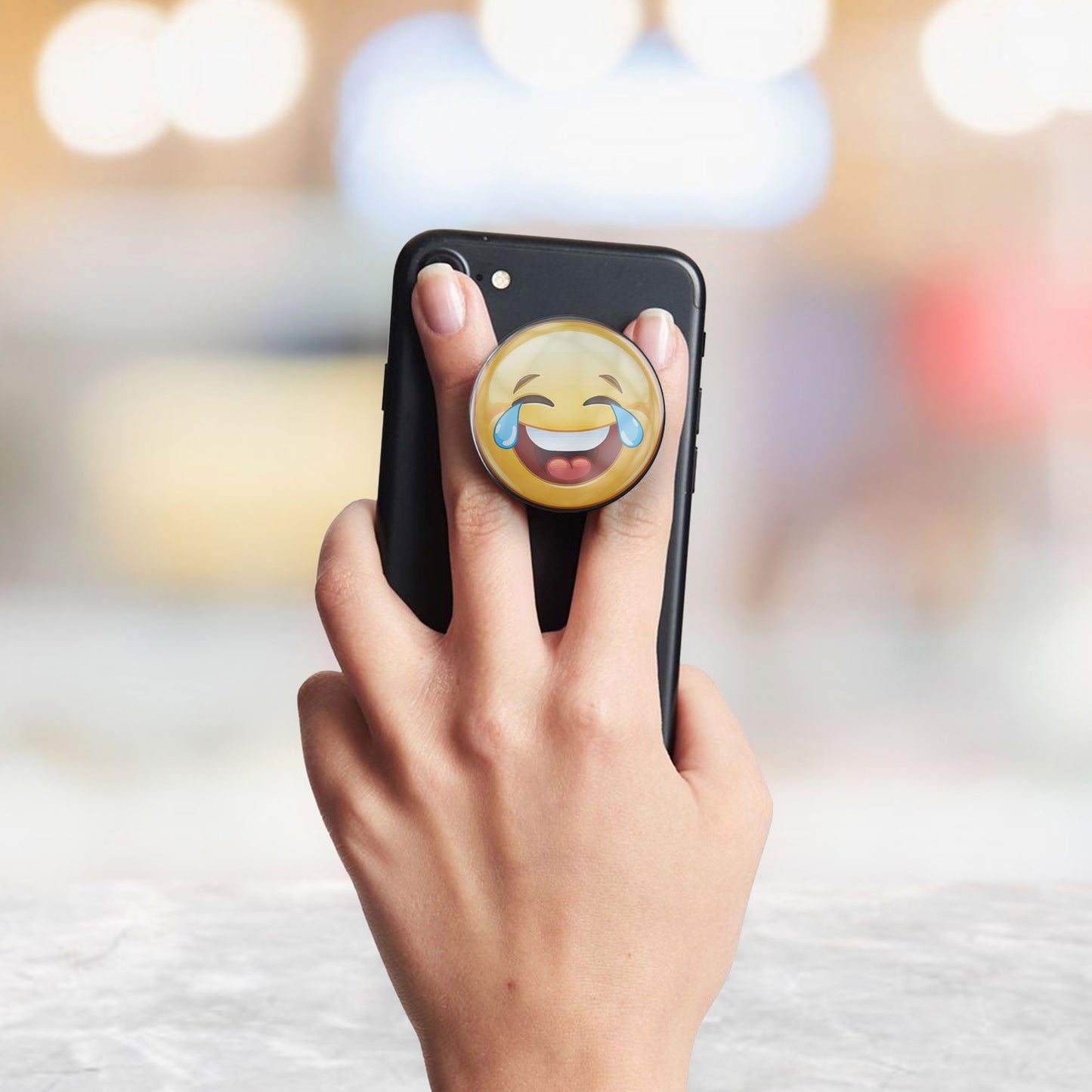 HAHA Emoji Gloss Pop Holder