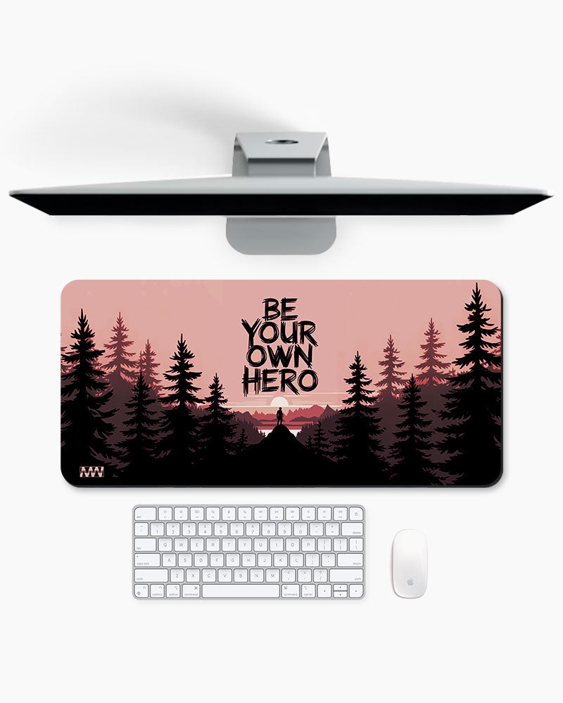Hero’s Dawn Rise & Conquer Desk Mat