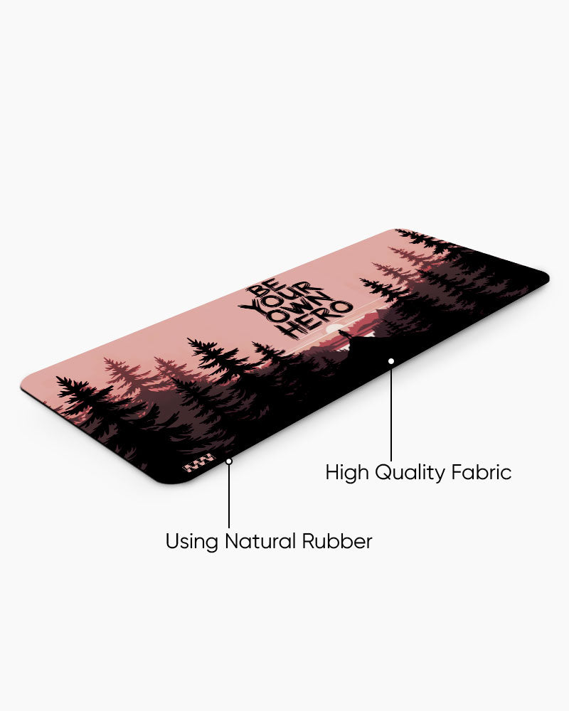 Hero’s Dawn Rise & Conquer Desk Mat