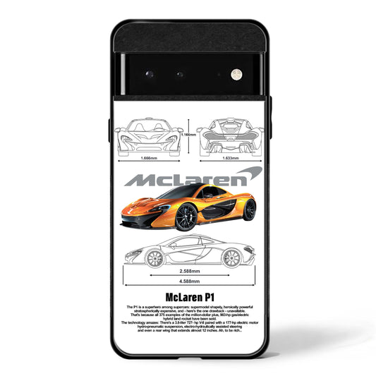 Hybrid Hypercar Legend Google Pixel Glass Phone Case