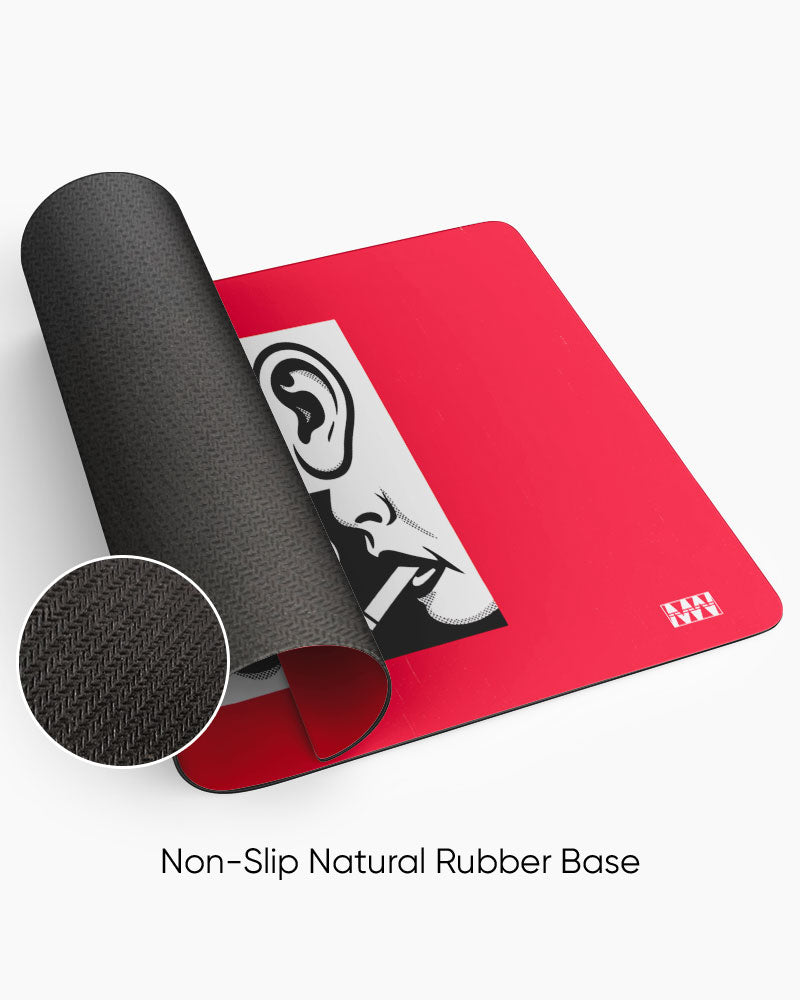 Icons of Impulse See Feel Hear Burn Deskmat