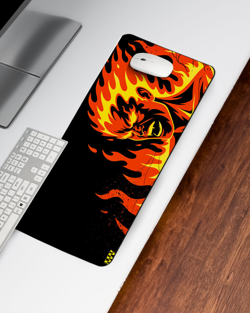 Inferno Unleashed Power Beyond Control Deskmat