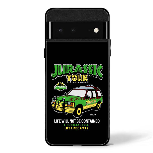 Jurassic Land Cruiser Google Pixel Glass Phone Case