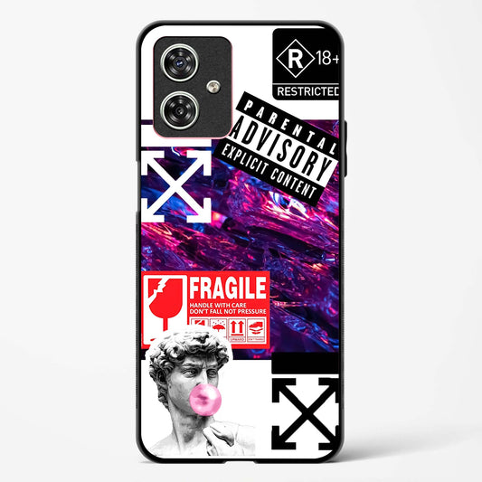 Juxtaposition Modern Art Glass Phone Case-Moto G64 5G