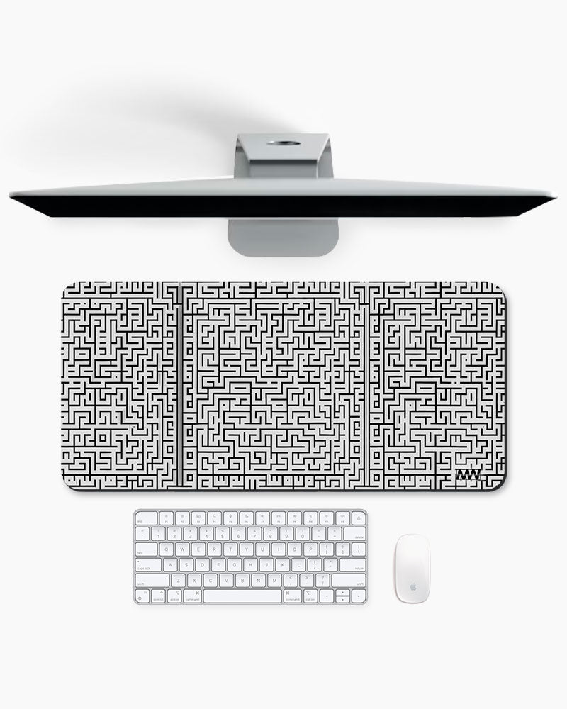 Labyrinth Drift Mind Games in Motion Deskmat