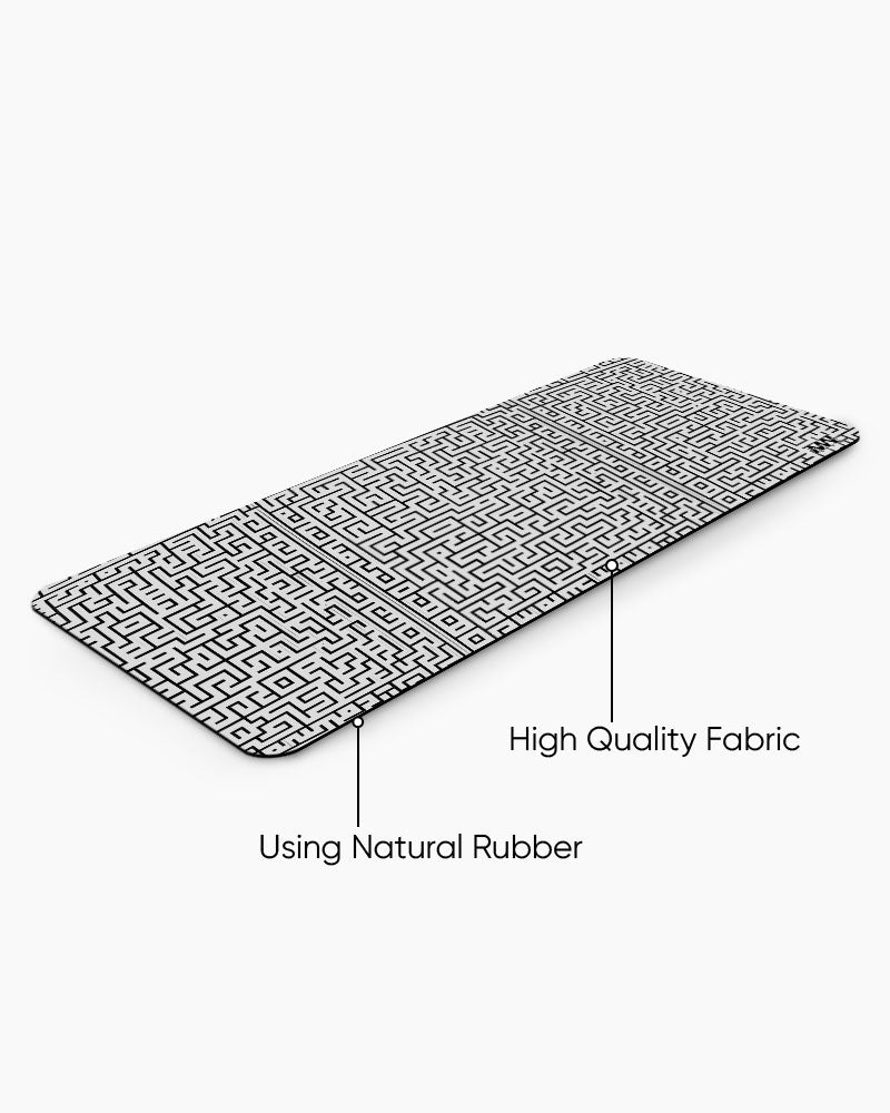 Labyrinth Drift Mind Games in Motion Deskmat