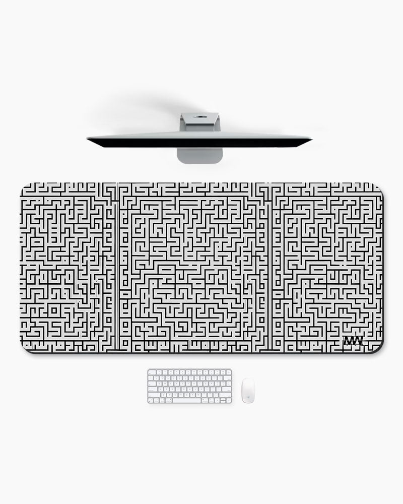 Labyrinth Drift Mind Games in Motion Deskmat