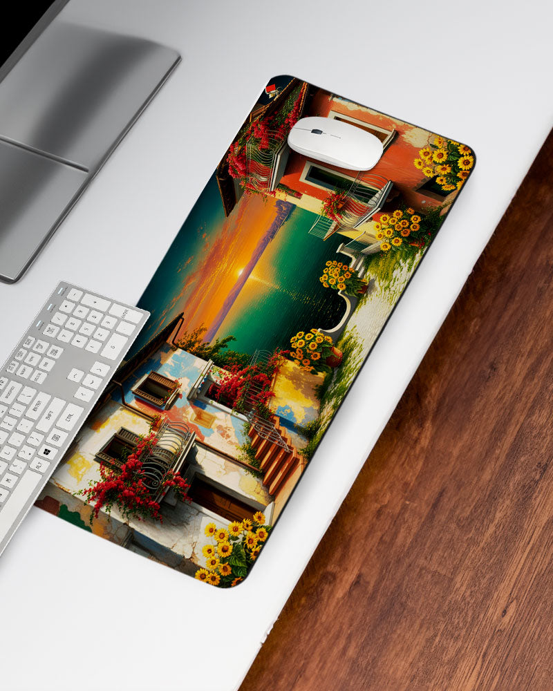 Lakeside Bloom Desk Mat