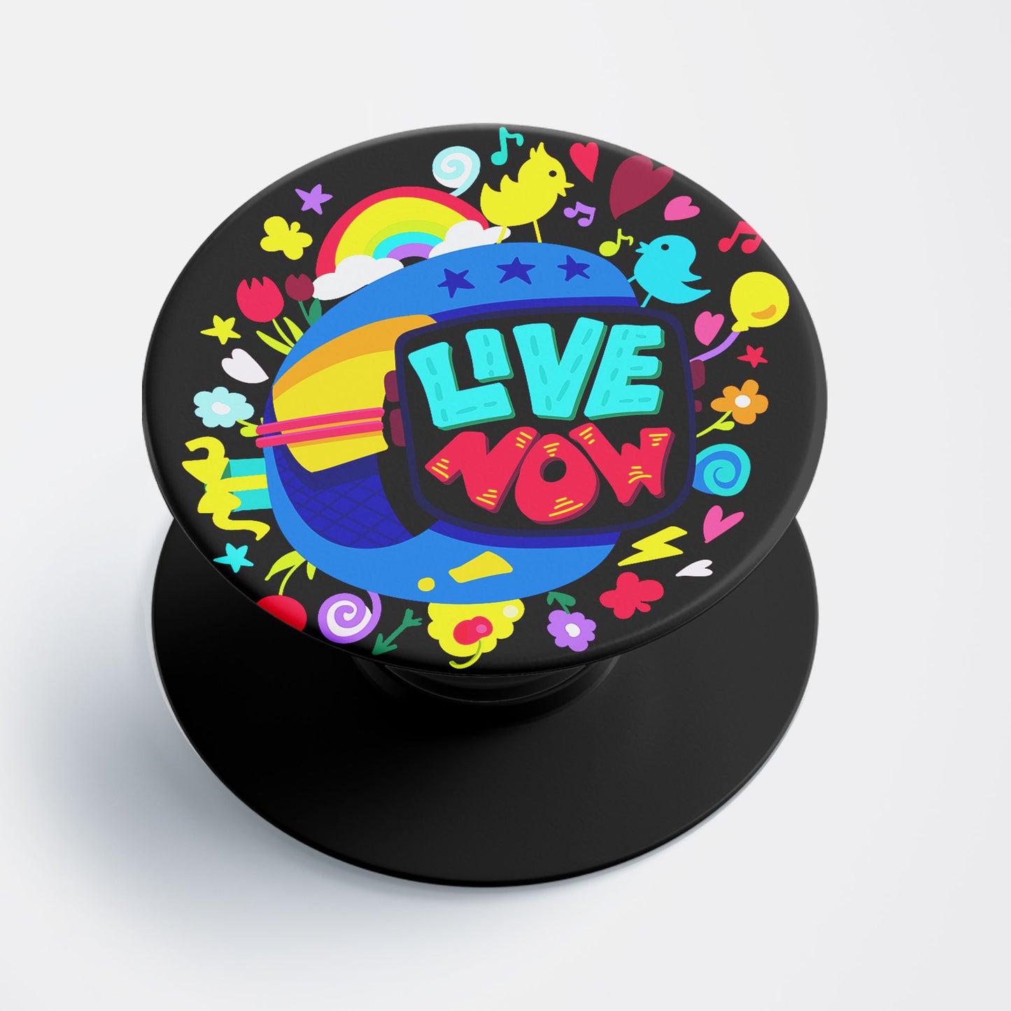 Live Now Flat Pop Holder