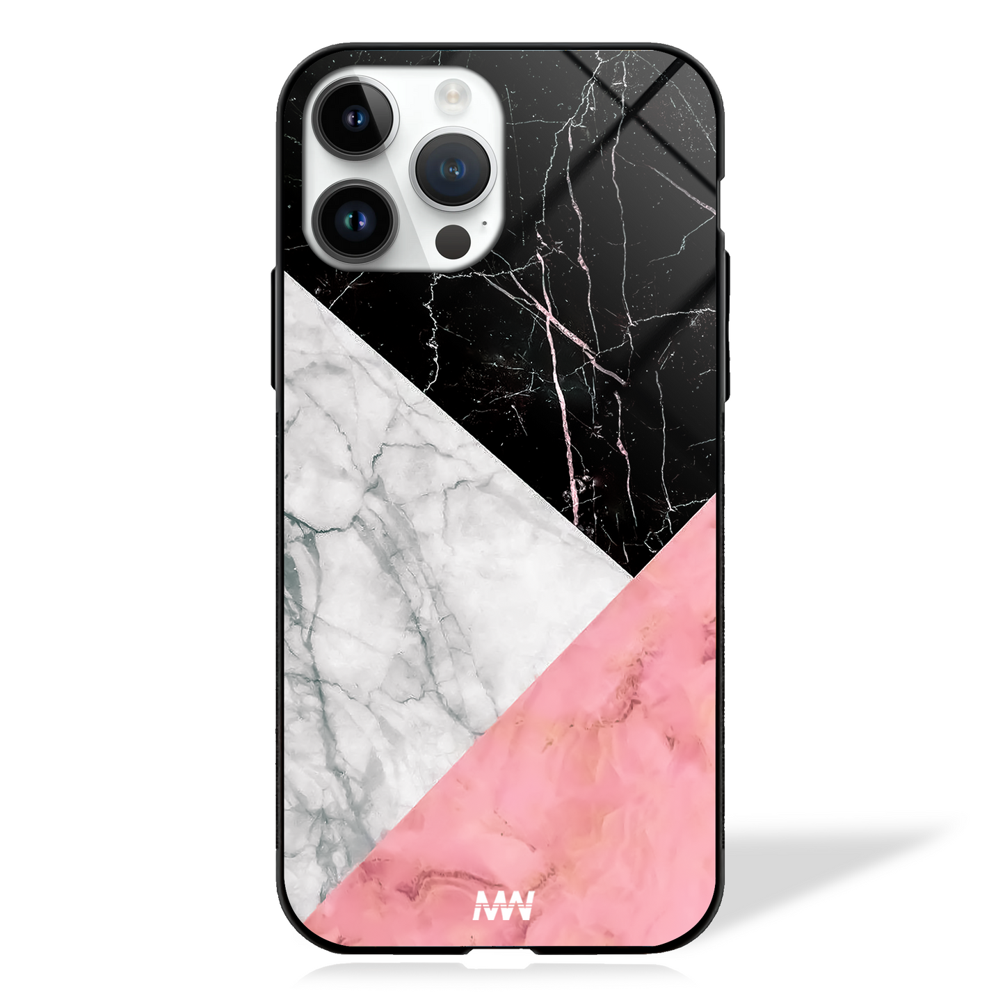 Marble Mélange Glass Case