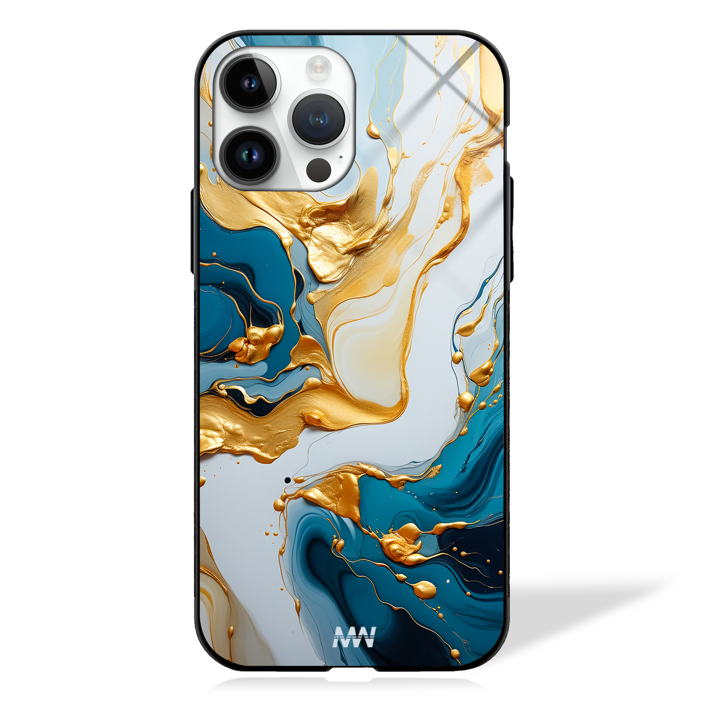 Aurora Marble Glass Case