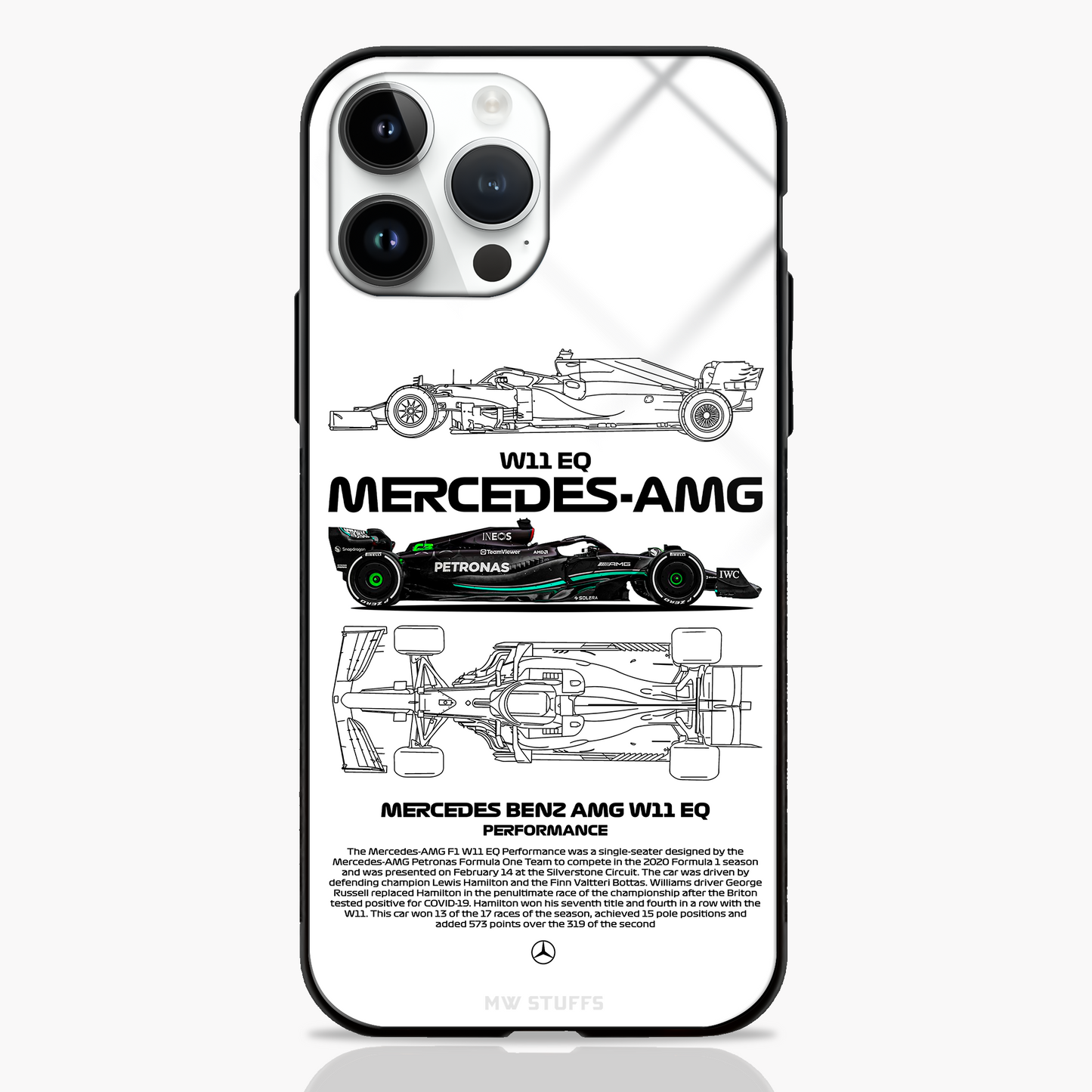 Champions' Machine W11 Edition Glass Case