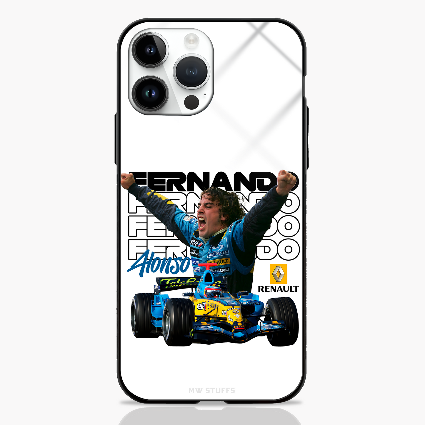 Champion Pulse Fernando Tribute Cut Glass Case