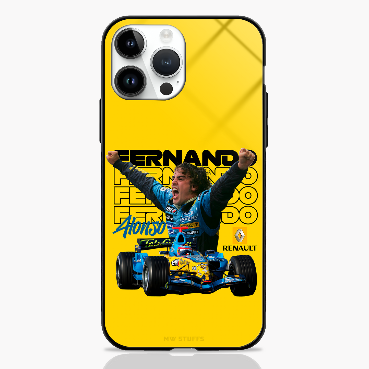 Champion Pulse Fernando Tribute Cut Glass Case