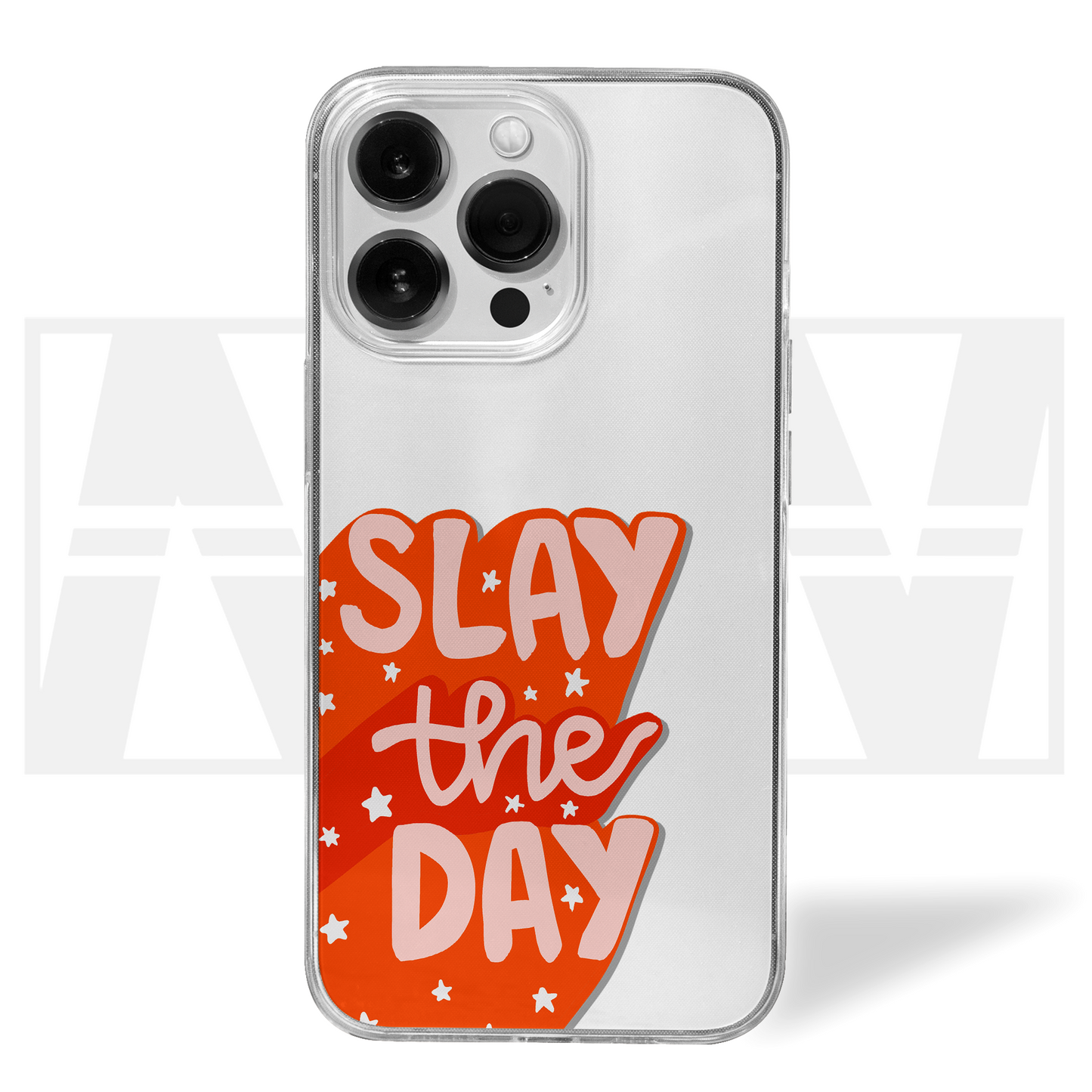 Everyday Icon Slay the Day Clear Silicone Case