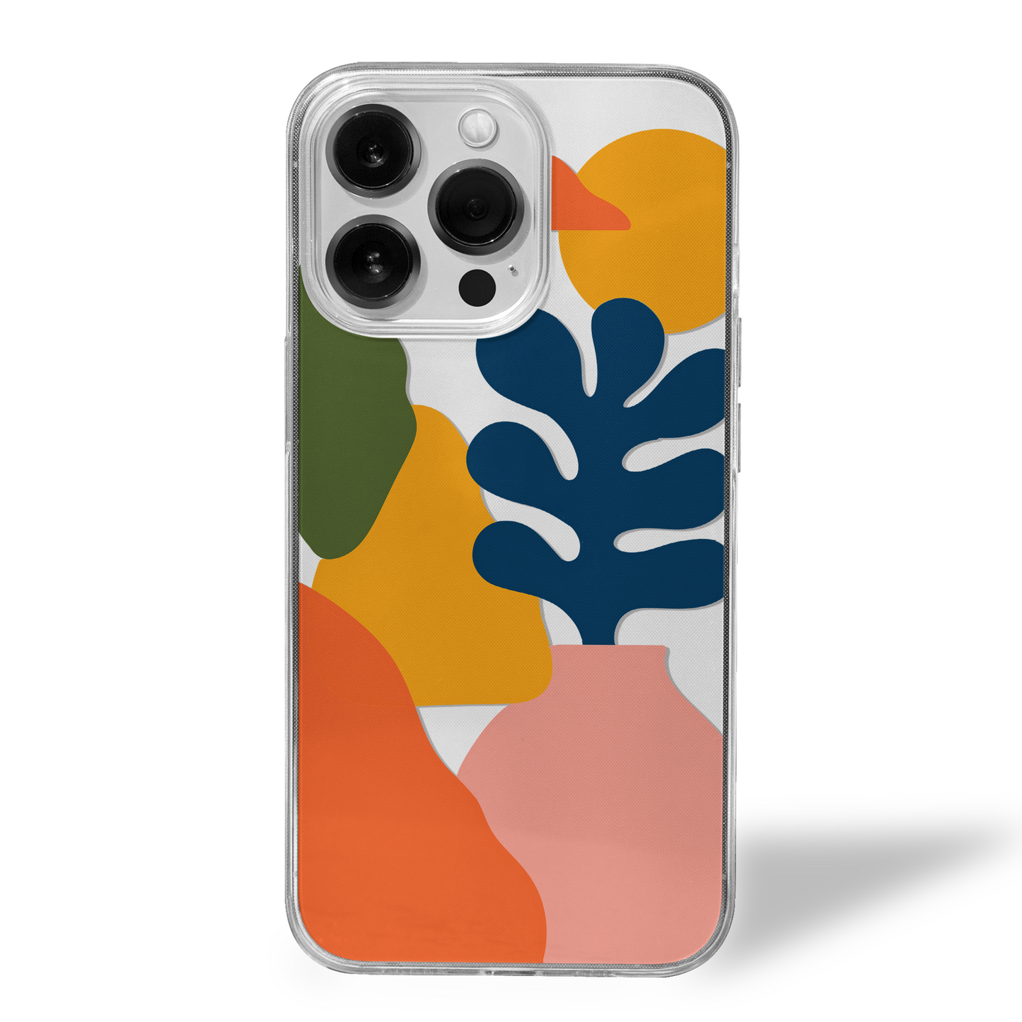 Sunset Grove Clear Silicone Case