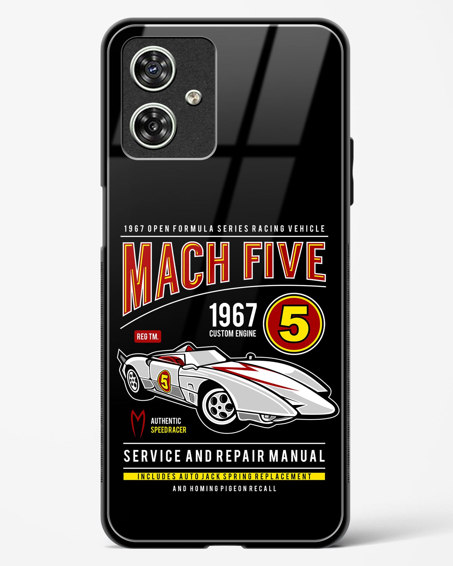 Mach Five 1967 Glass Phone Case-Moto G54 5G
