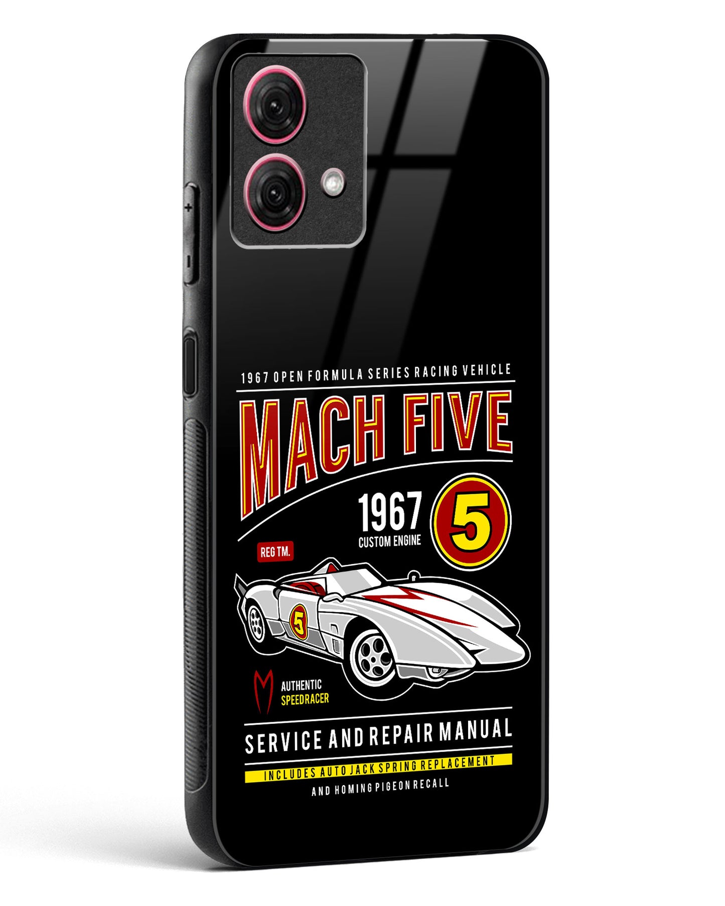 Mach Five 1967 Glass Phone Case-Moto G84 5G