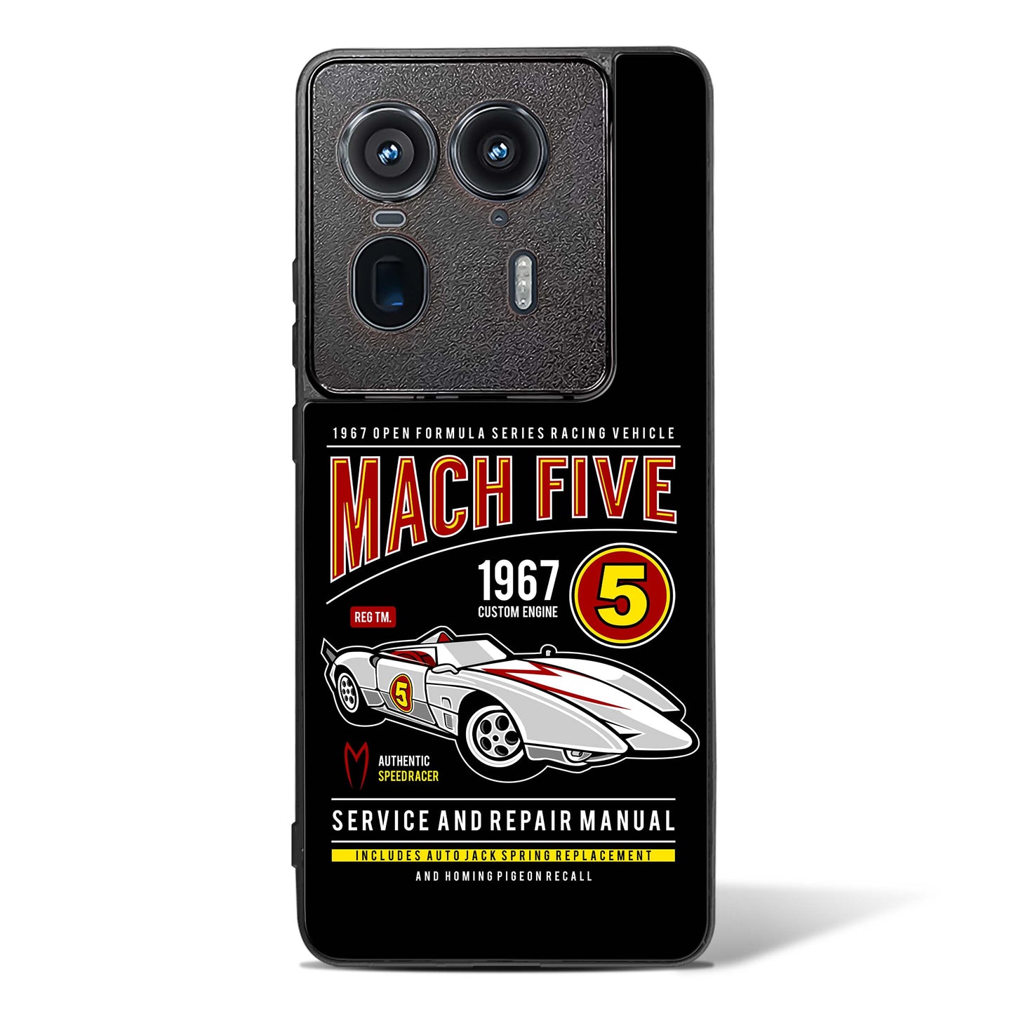 Mach Five 1967 Glass Phone Case-Motorola Edge 50 Ultra