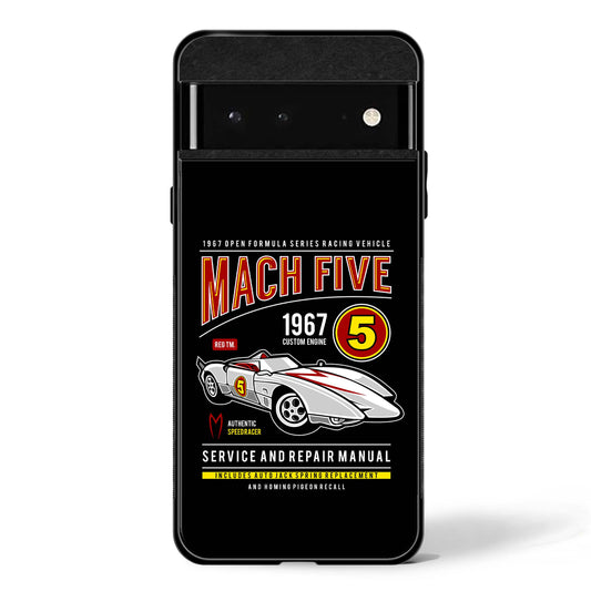 Mach Five 1967  Google Pixel Glass Phone Case
