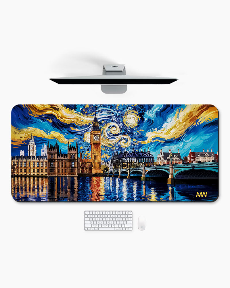 Majesty Starry Skies Over Westminster Deskmat