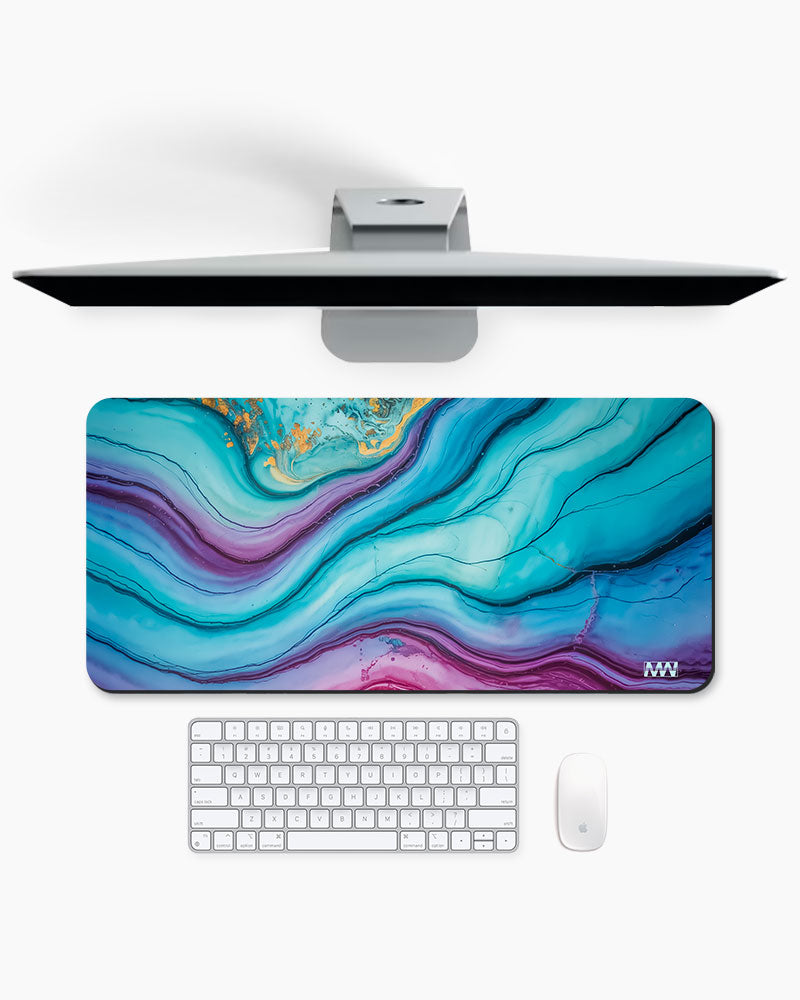 Marble Cascade Deskmat