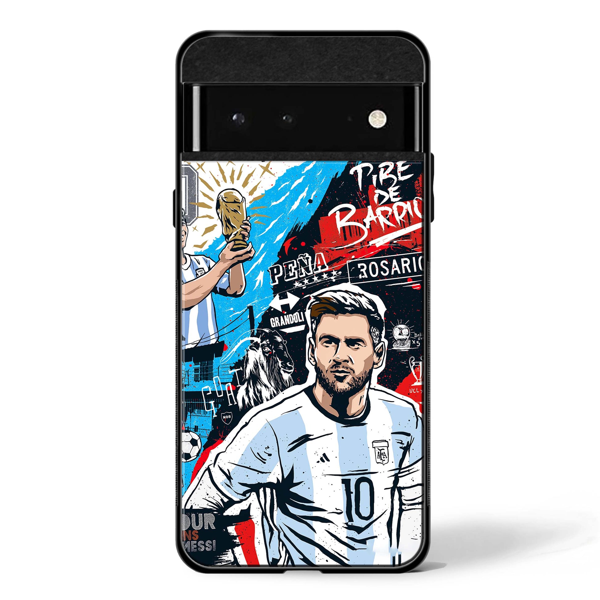 Messi Inspired Art  Google Pixel Glass Phone Case