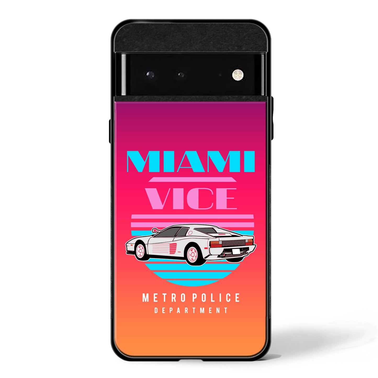 Miami Vice Retro  Google Pixel Glass Phone Case