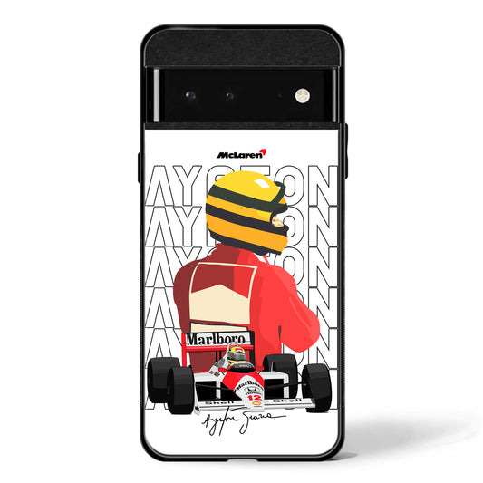 Midnight Asphalt Blaze Google Pixel Glass Phone Case