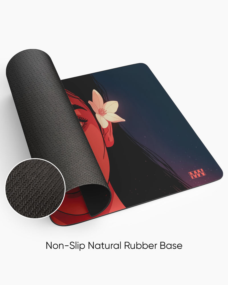 Midnight Blossom Deskmat