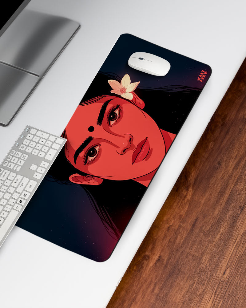 Midnight Blossom Deskmat
