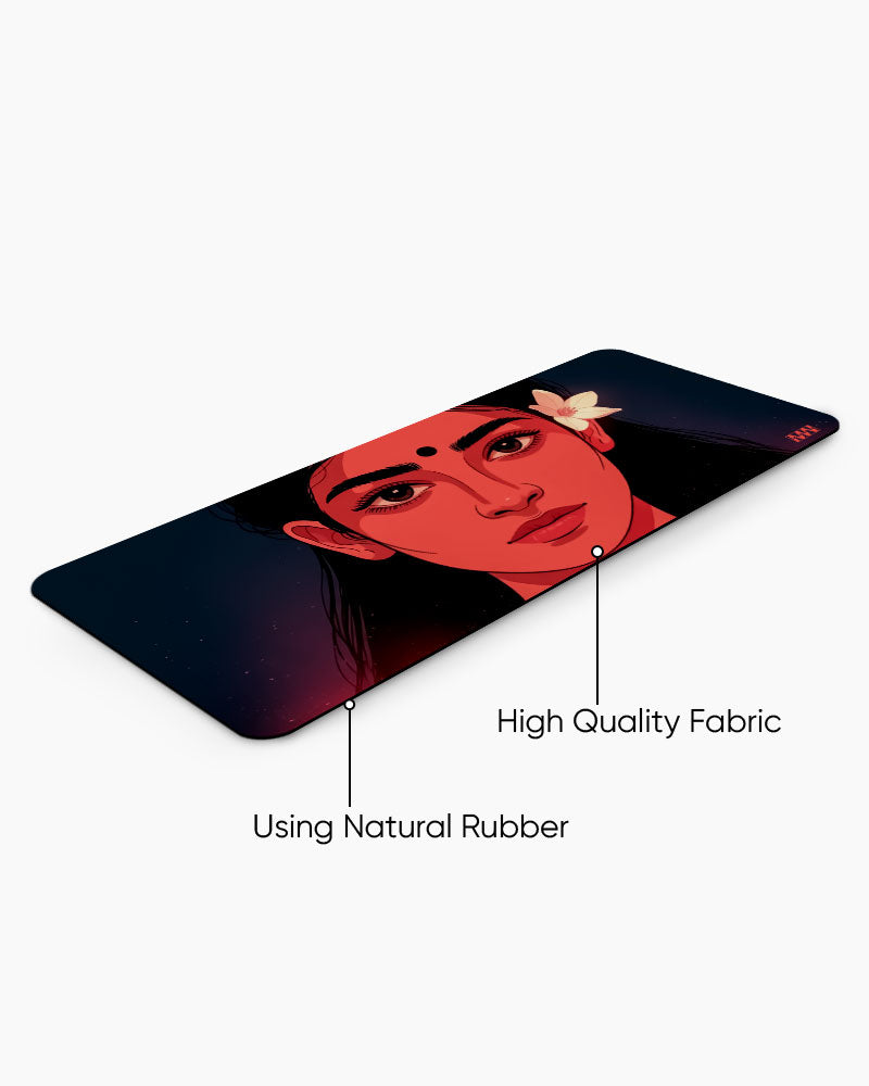 Midnight Blossom Deskmat